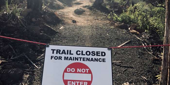 Trails Remain Closed